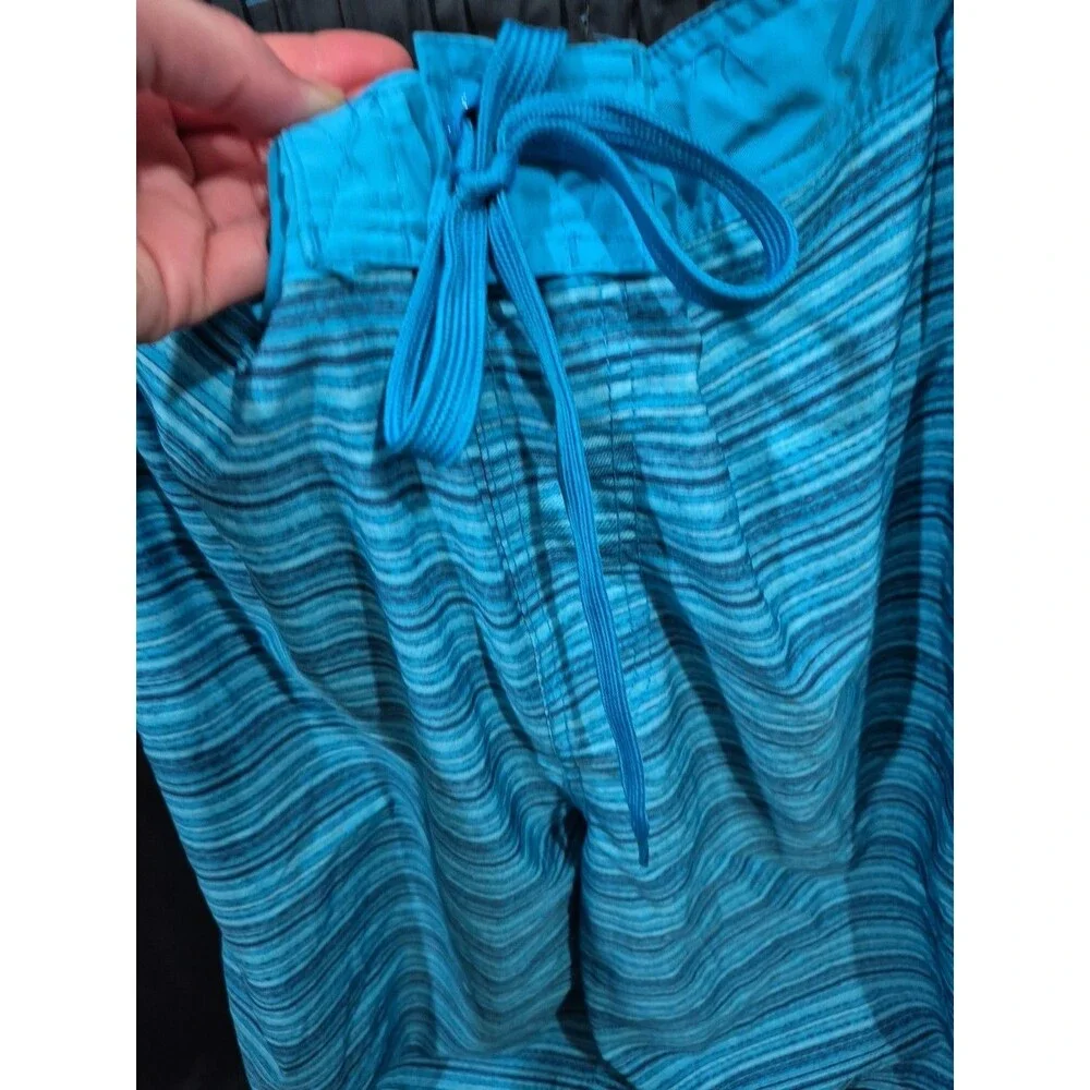 OP Ocean Pacific Men's Swim Trunks L/G (36-38) Drawstring Lined 22